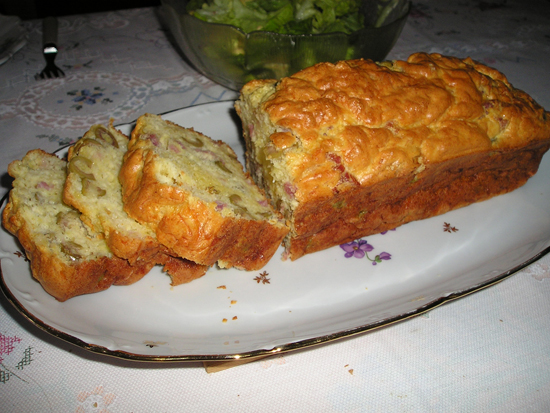 cake jambon olives fromage