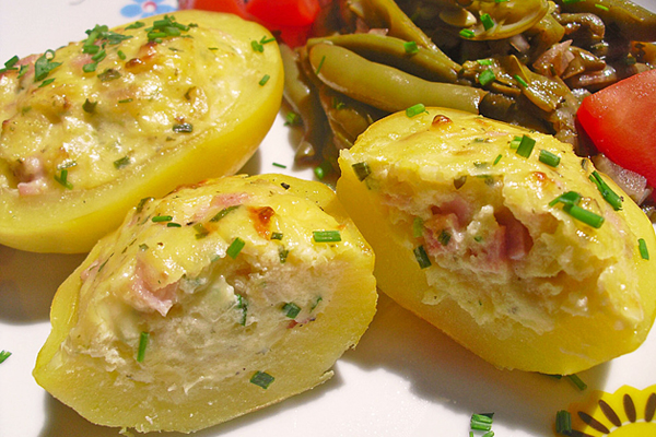 Pommes de terre farcies