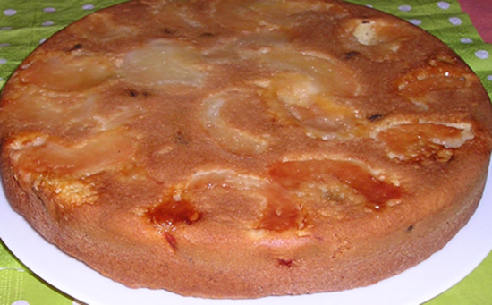 Gâteau renversé aux pommes