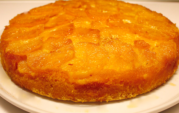 Gâteau caramélisé aux oranges 