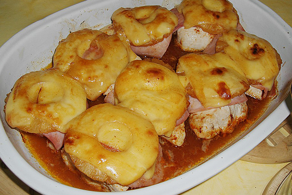 Escalopes exotique de poulet