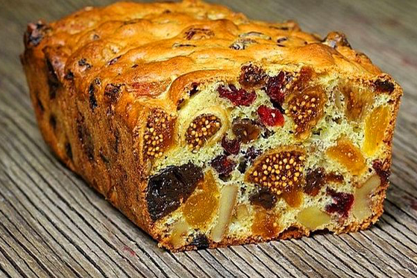 Cake aux fruits secs